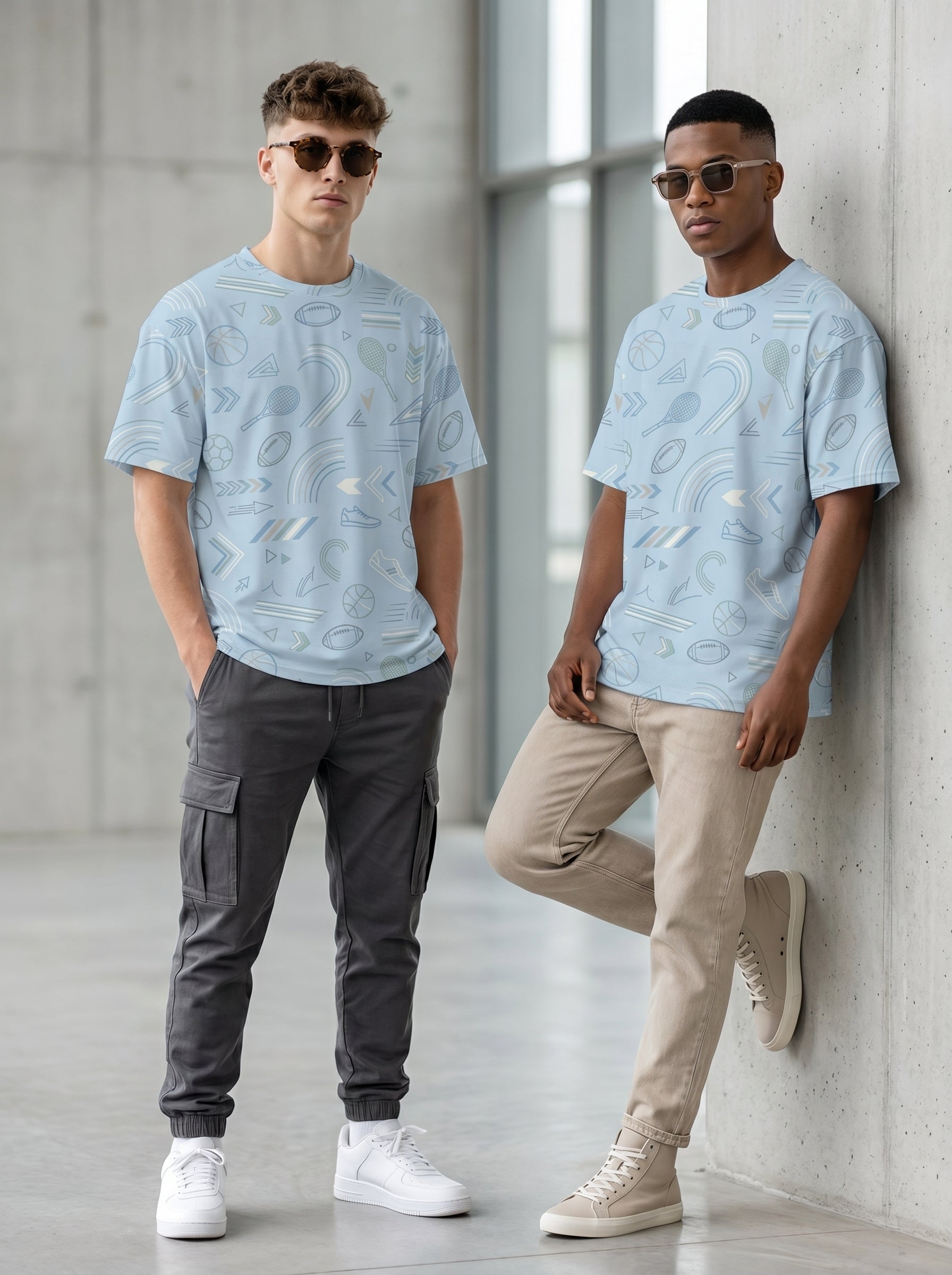 Unisex AOP Sports T-Shirt