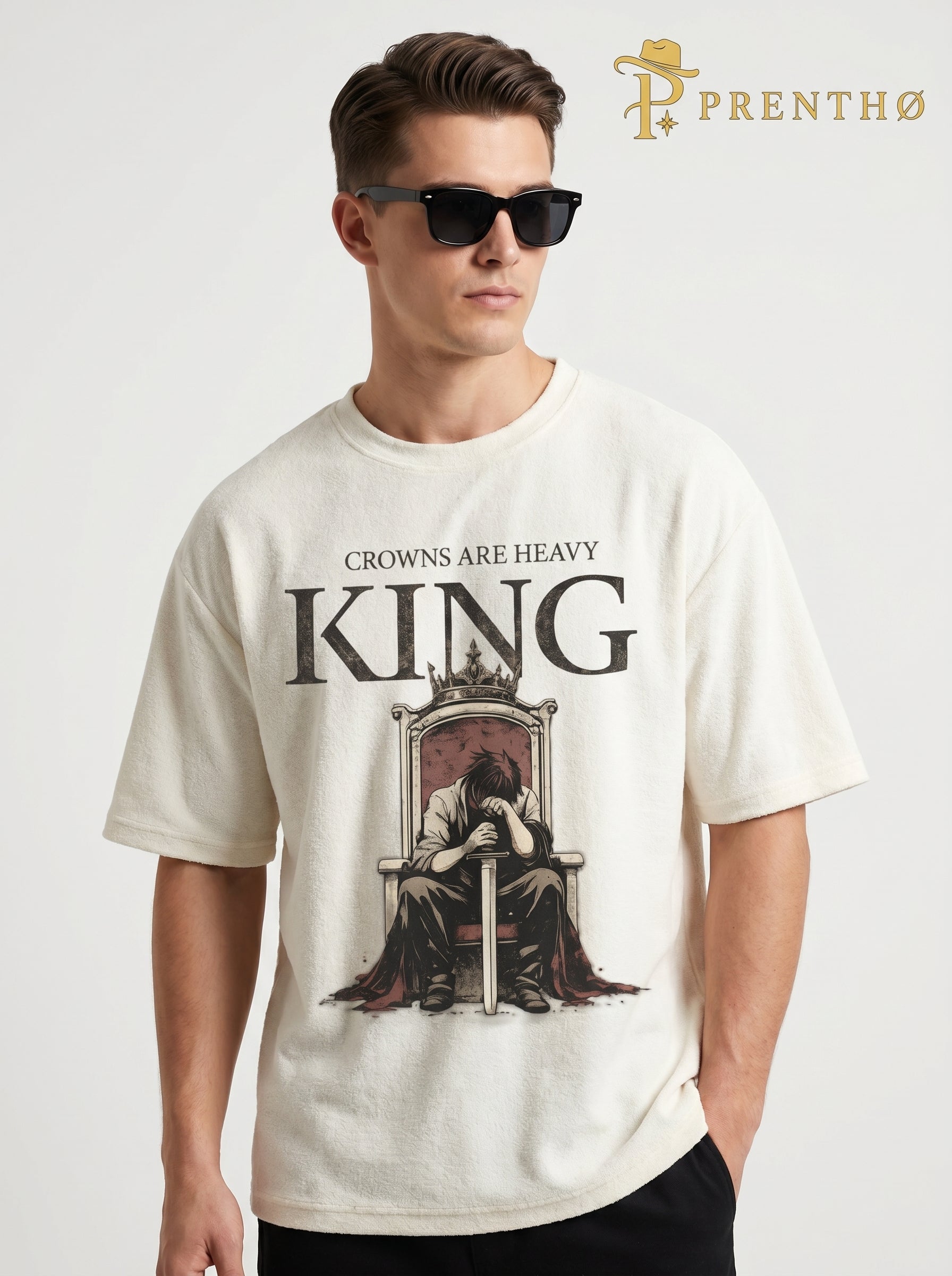 Unisex Terry Oversized Tee