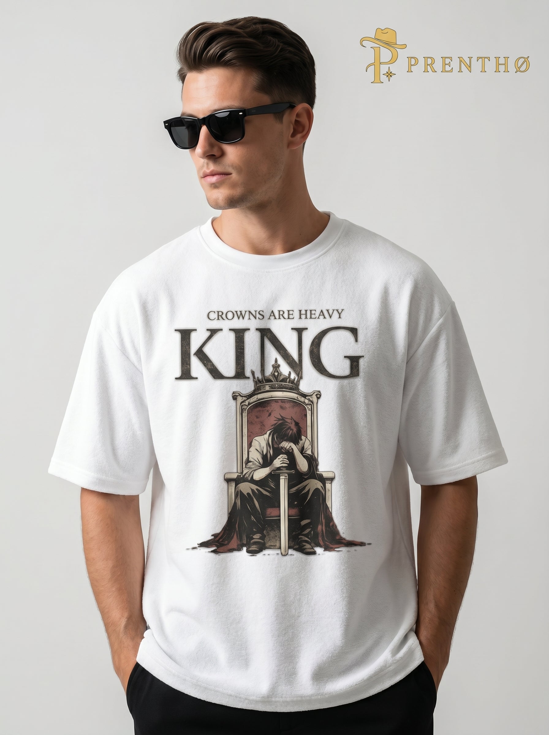 Unisex Terry Oversized Tee